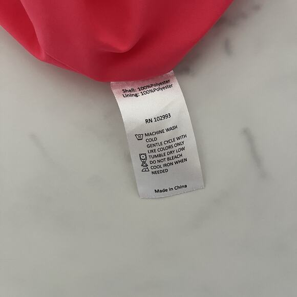 Thakoon Teaberry V neck Dress Sz 6 Coral Pink Effortless Chic Feminine ASOTV - Picture 8 of 12